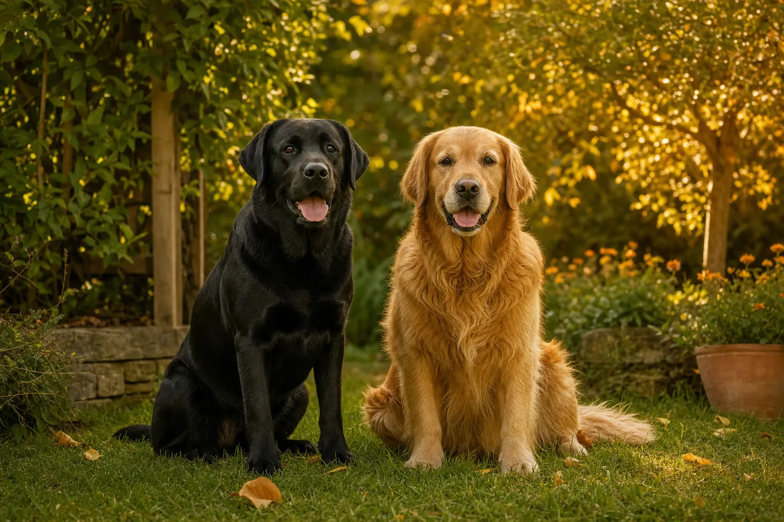 Golden Retriever vs Labrador : quelle différence ?